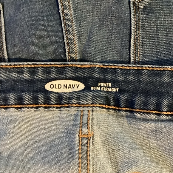 Old Navy Distressed Blue Women's Jeans - Picture 2 of 3